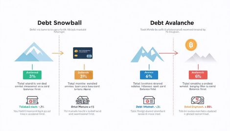 Borç Azaltma Stratejileri: Snowball ve Avalanche Yöntemleri ile Örnek Hesaplamal