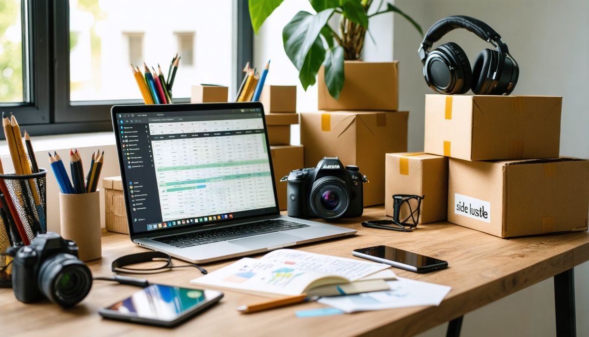 ABD'de Evden Yapılabilecek 10 Yan Gelir Fikri (Başlangıç Rehberi)