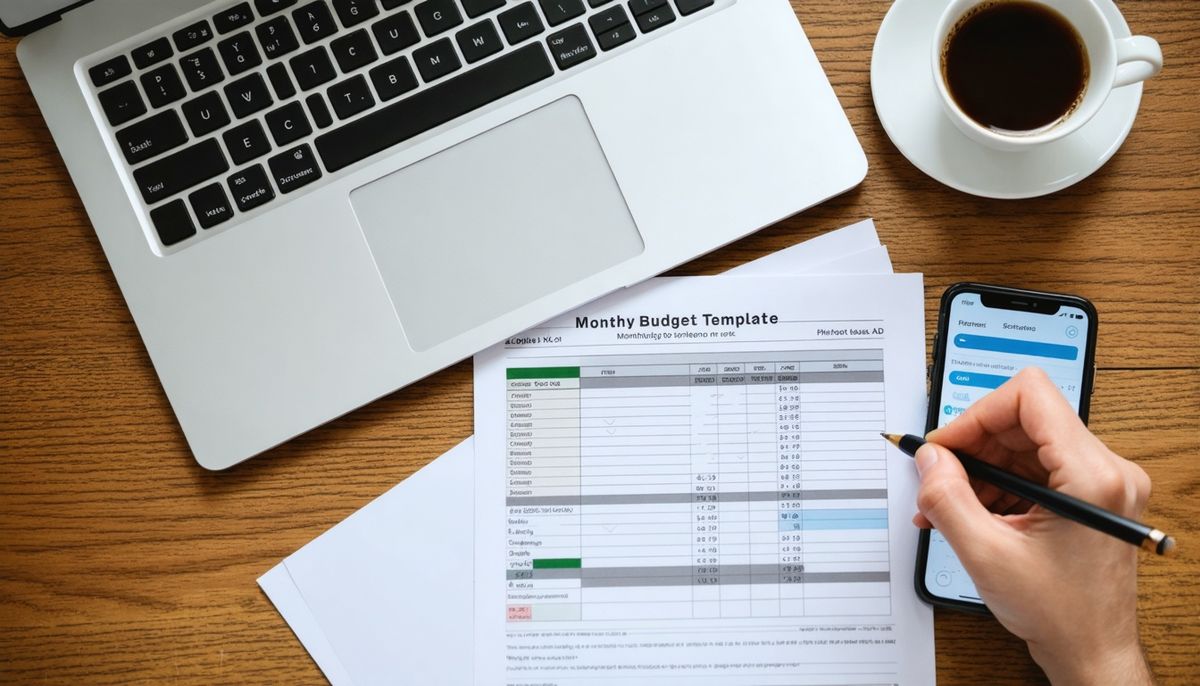 İndirilebilir Aylık Bütçe Şablonu ve Doldurma Örnekleri